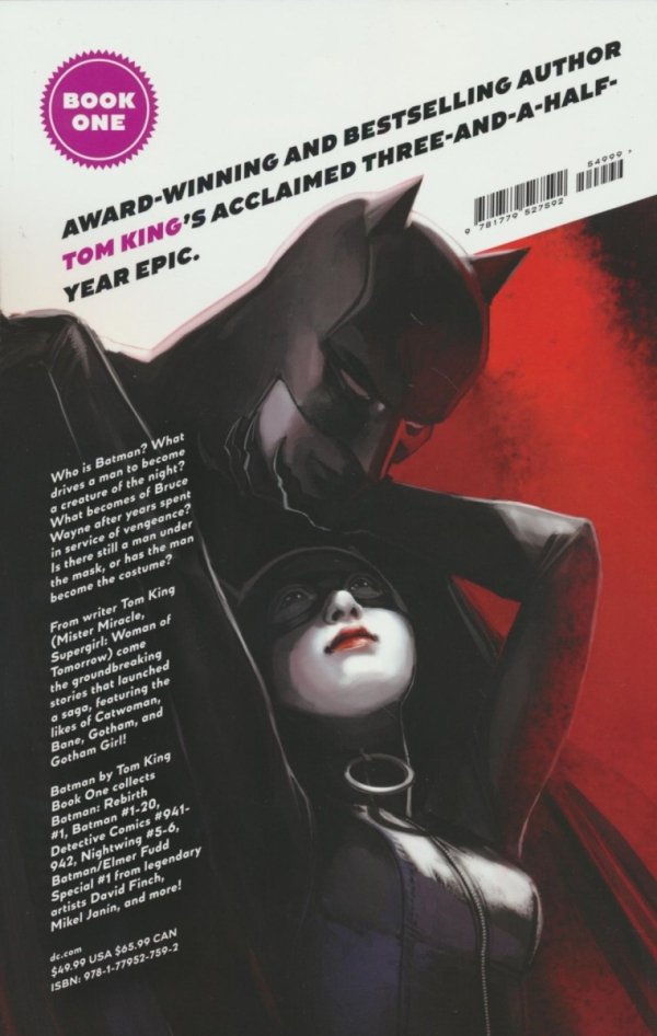 BATMAN BY TOM KING VOL 01 TP [9781779527592]