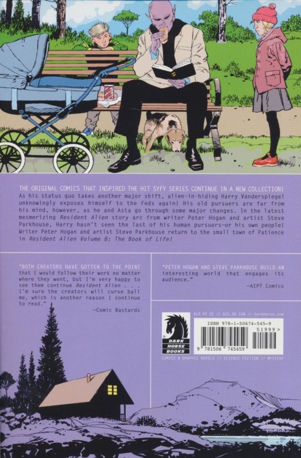 RESIDENT ALIEN VOL 08 BOOK OF LIFE TP [9781506745459]