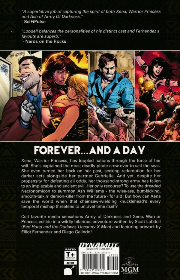 ARMY OF DARKNESS XENA FOREVER AND A DAY TP [9781524103514]