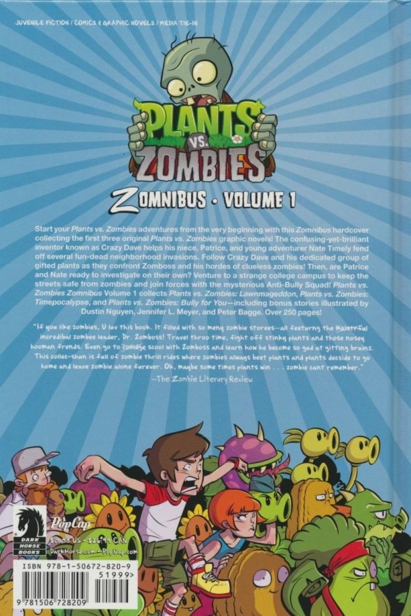 PLANTS VS ZOMBIES ZOMNIBUS VOL 01 HC [9781506728209]
