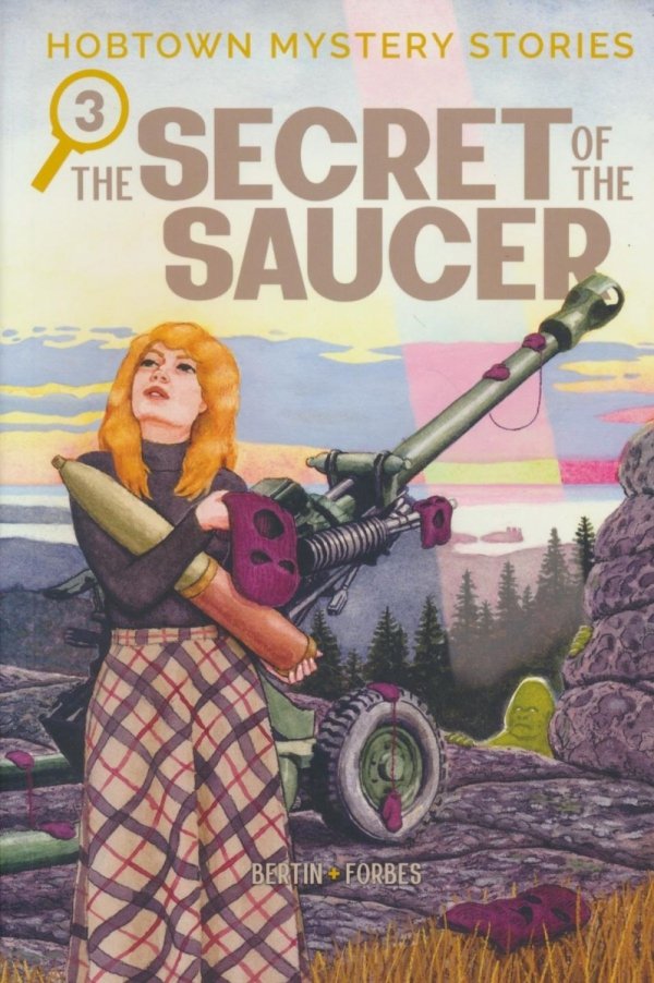 HOBTOWN MYSTERY STORIES VOL 03 THE SECRET OF THE SAUCER TP [9781637158807]