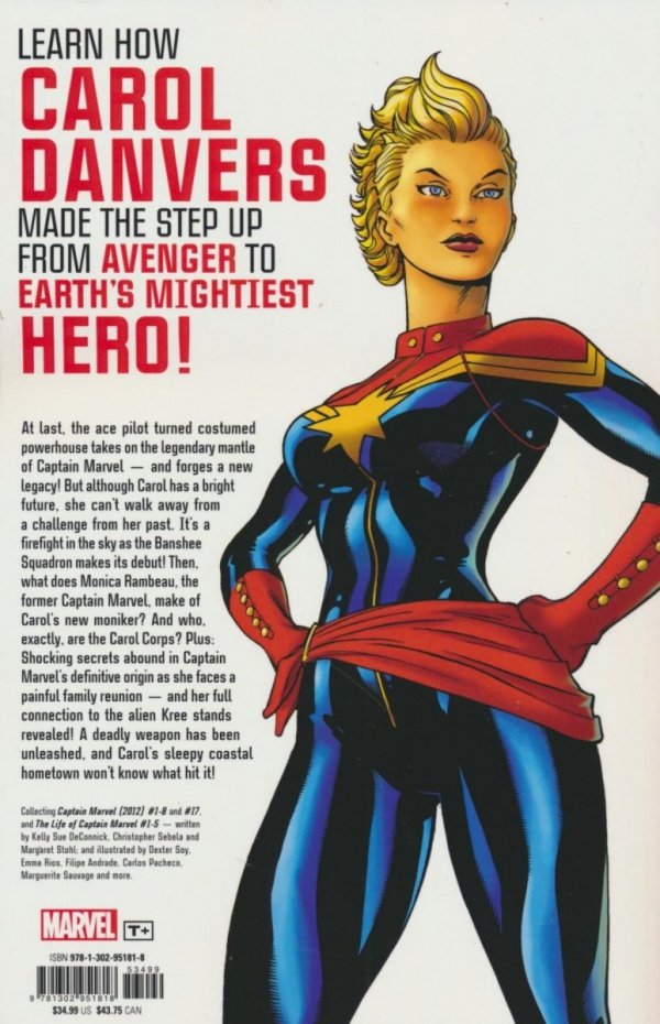 CAPTAIN MARVEL THE SAGA OF CAROL DANVERS TP [9781302951818]