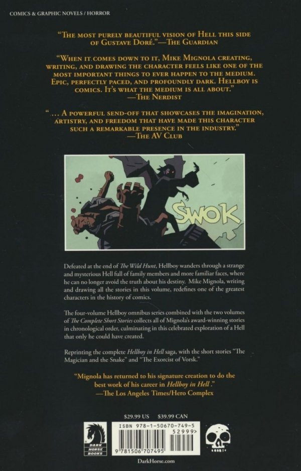 HELLBOY OMNIBUS VOL 04 HELLBOY IN HELL TP [9781506707495]