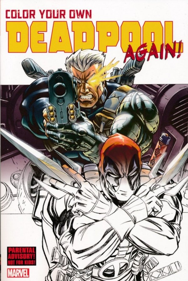 COLOR YOUR OWN DEADPOOL AGAIN TP [9781302912055]