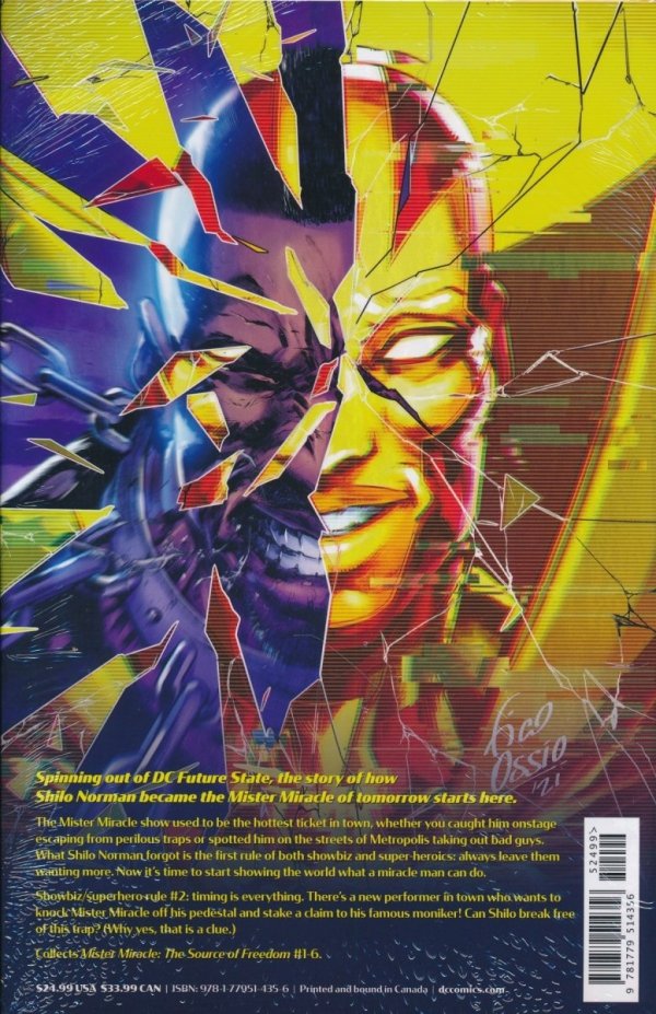 MISTER MIRACLE THE SOURCE OF FREEDOM HC [9781779514356] **OFERTA SPECJALNA**