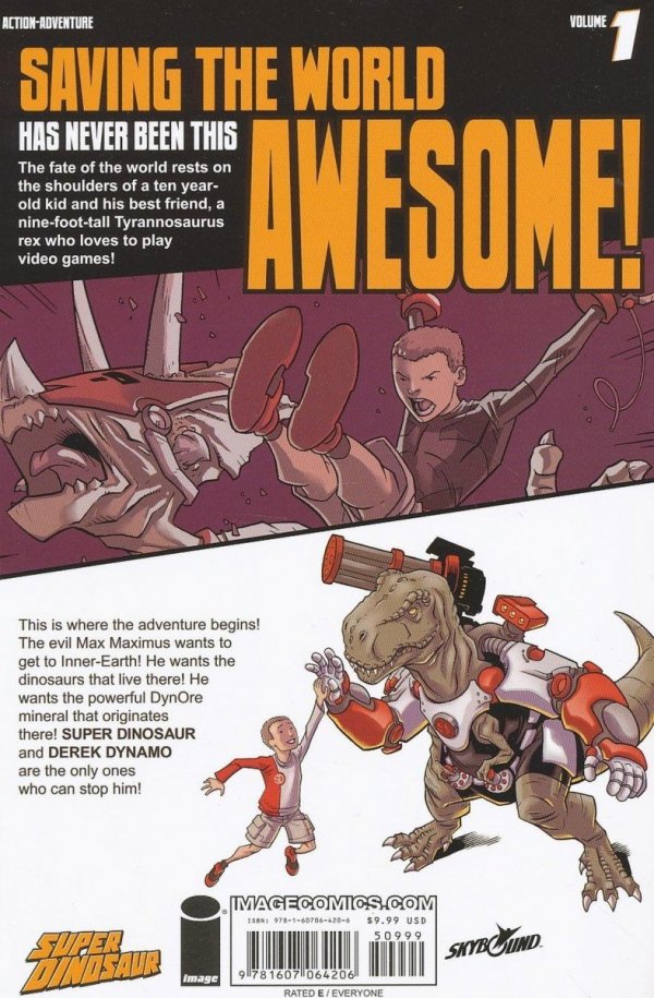 SUPER DINOSAUR VOL 01 TP [9781607064206] **promocja TOMY**