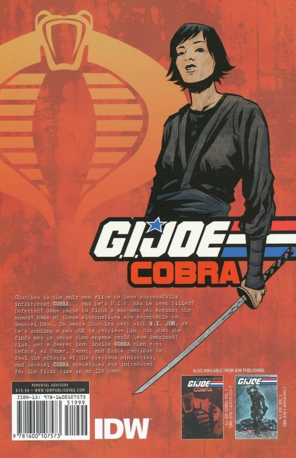 GI JOE COBRA VOL 02 TP [9781600107573]