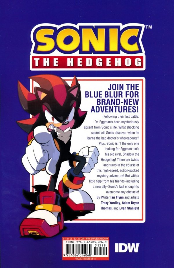 SONIC THE HEDGEHOG VOL 02 FATE DR EGGMAN TP [9781684054060]