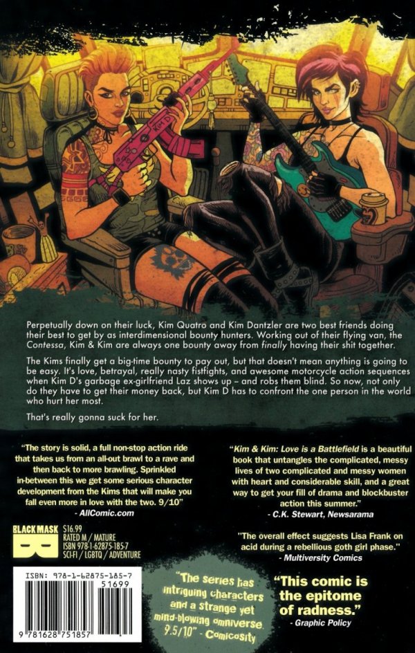 KIM AND KIM VOL 02 LOVE IS A BATTLEFIELD TP [9781628751857] **promocja TOMY**