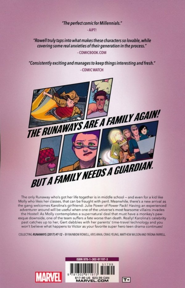 RUNAWAYS VOL 02 BEST FRIENDS FOREVER TP [9781302911973] **promocja TOMY**