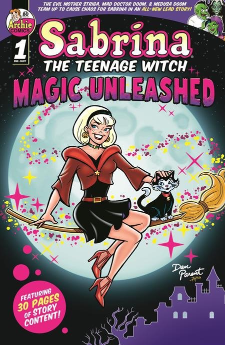 SABRINA THE TEENAGE WITCH MAGIC UNLEASHED CVR A DAN PARENT [76281672226100111]