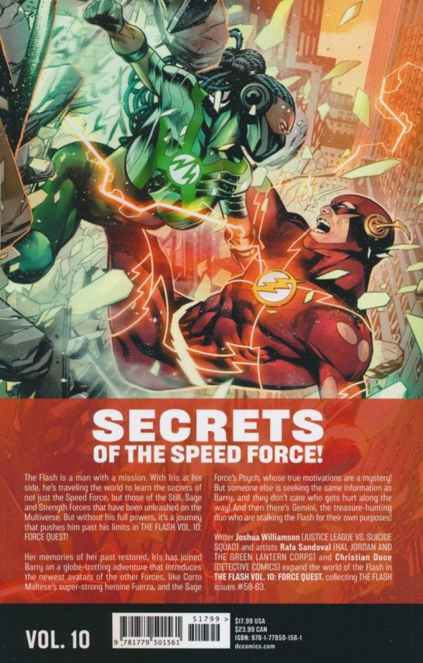 FLASH VOL 10 FORCE QUEST TP [9781779501561] **promocja TOMY**