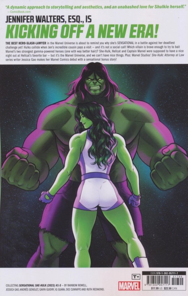 SHE-HULK VOL 04 JEN-SATIONAL TP [9781302957117] **promocja TOMY**