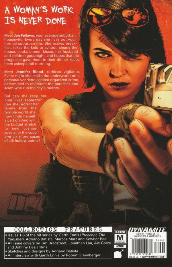 JENNIFER BLOOD VOL 01 A WOMANS WORK IS NEVER DONE TP [9781606902615] **promocja TOMY**