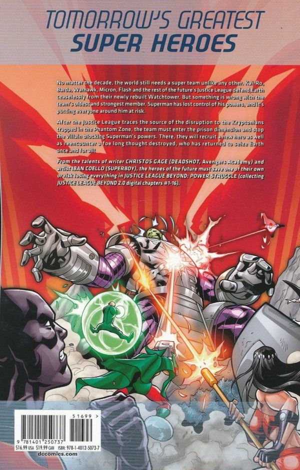 JUSTICE LEAGUE BEYOND POWER STRUGGLE TP [9781401250737]