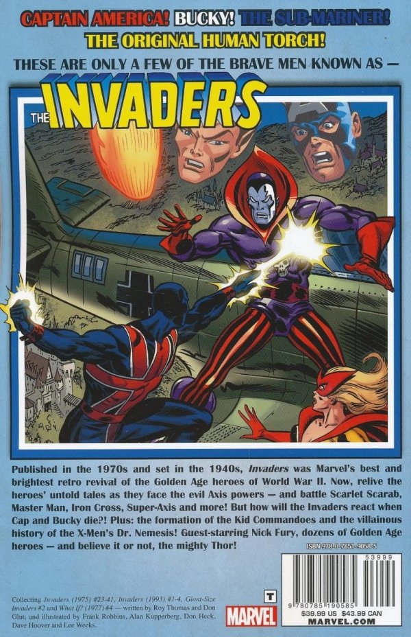 INVADERS CLASSIC THE COMPLETE COLLECTION VOL 02 TP [9780785190585] **OFERTA SPECJALNA**