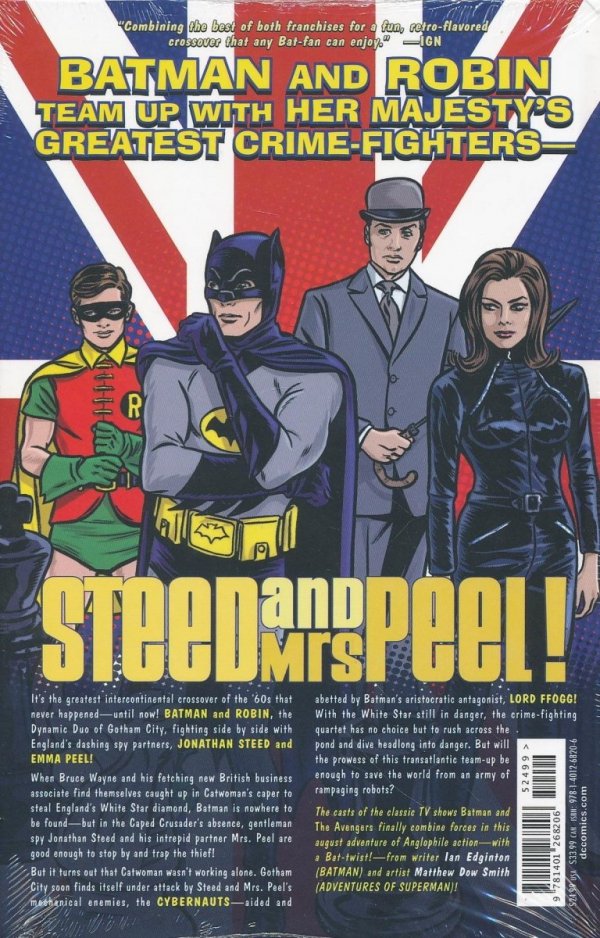 BATMAN 66 MEETS STEED AND MRS PEEL HC [9781401268206]