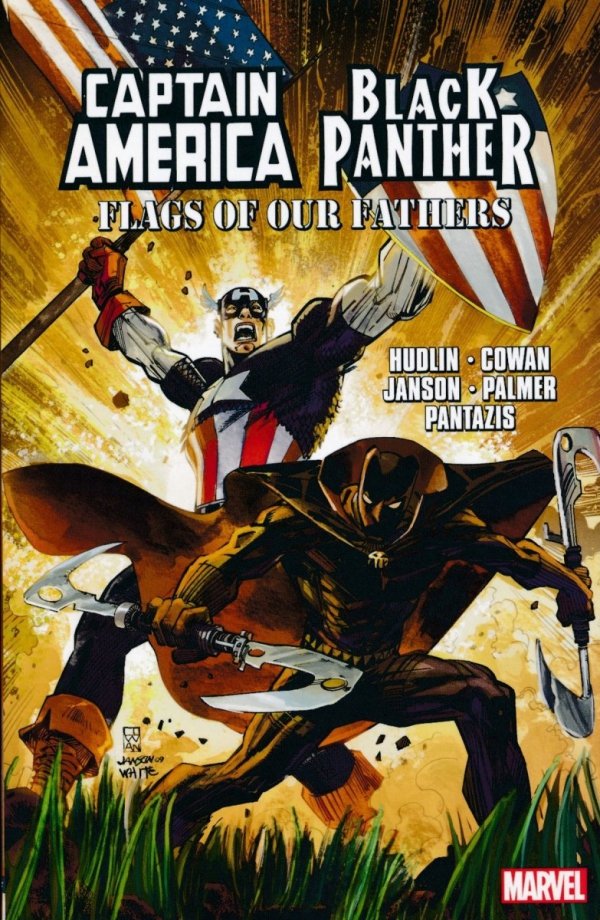 CAPTAIN AMERICA BLACK PANTHER FLAGS OF OUR FATHERS TP [9781302914202] **promocja TOMY**