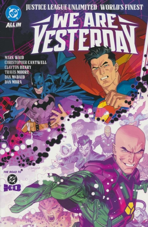 JUSTICE LEAGUE UNLIMITED WORLDS FINEST WE ARE YESTERDAY TP [9781799505495]