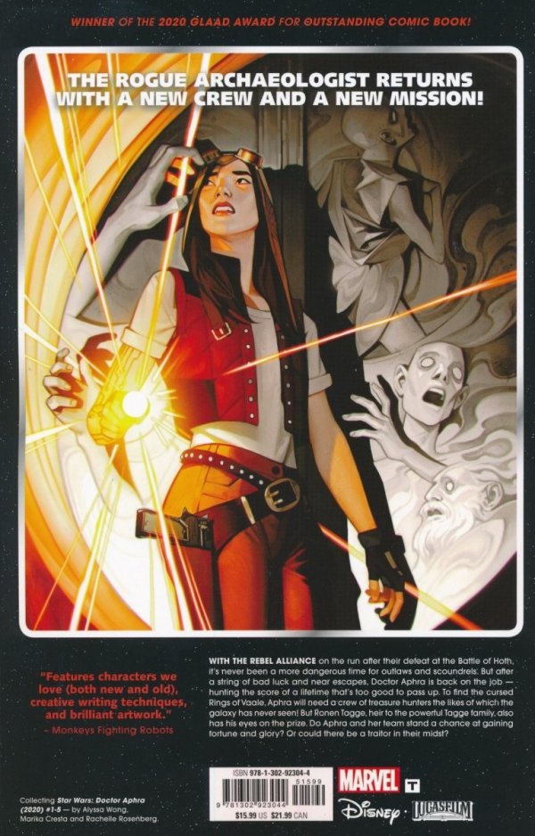 STAR WARS DOCTOR APHRA VOL 01 FORTUNE AND FATE TP [9781302923044]
