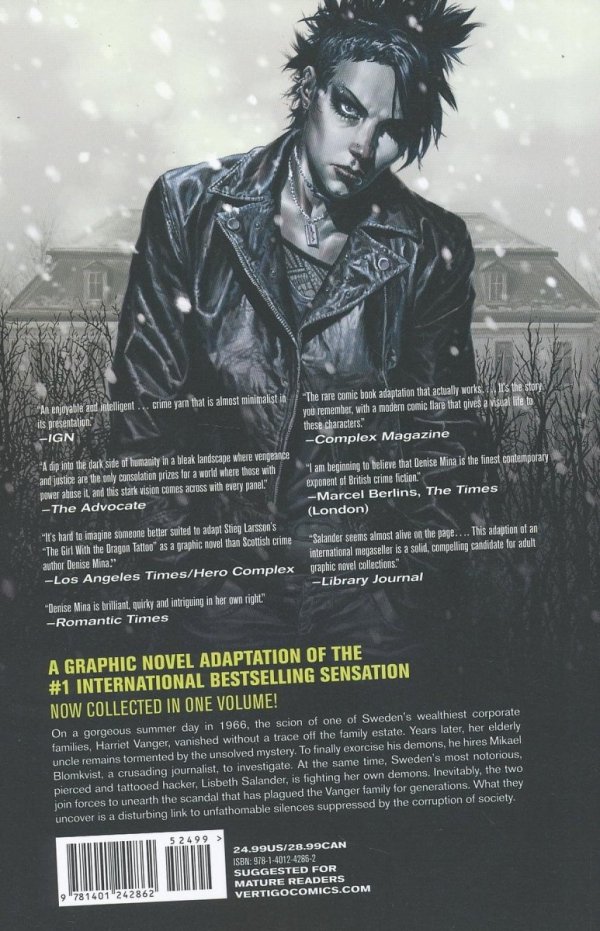 GIRL WITH THE DRAGON TATTOO TP [9781401242862] **promocja TOMY**