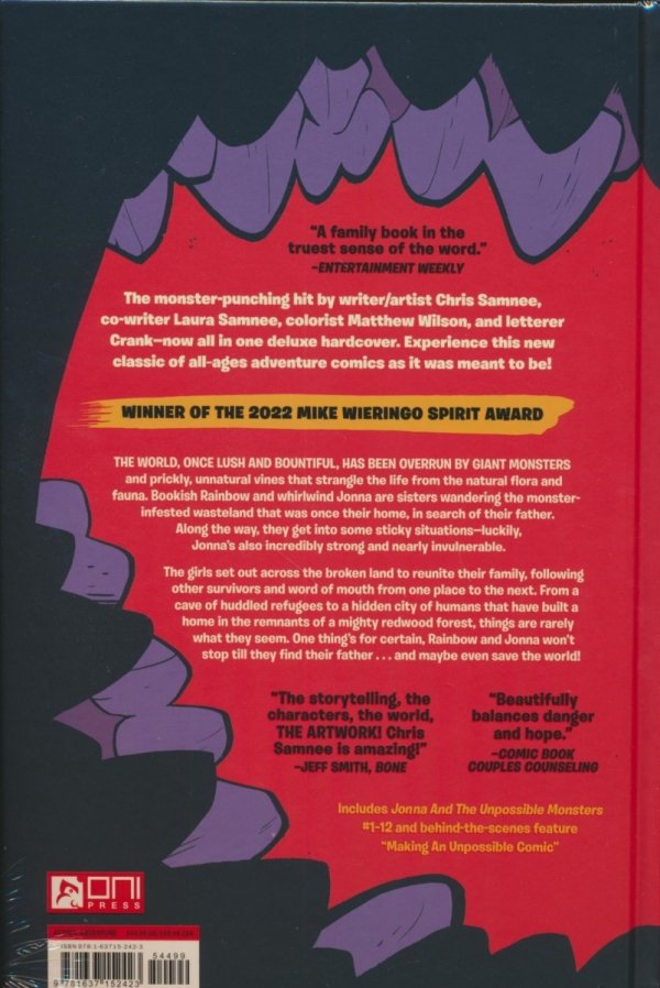 JONNA AND THE UNPOSSIBLE MONSTERS DELUXE EDITION HC [9781637152423]