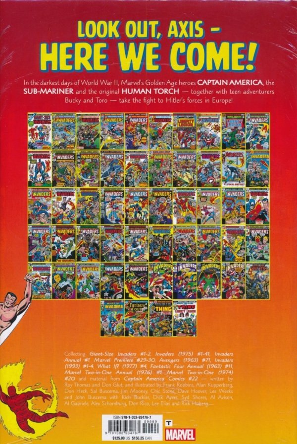 INVADERS OMNIBUS HC [VARIANT] [9781302934767] **OFERTA SPECJALNA**