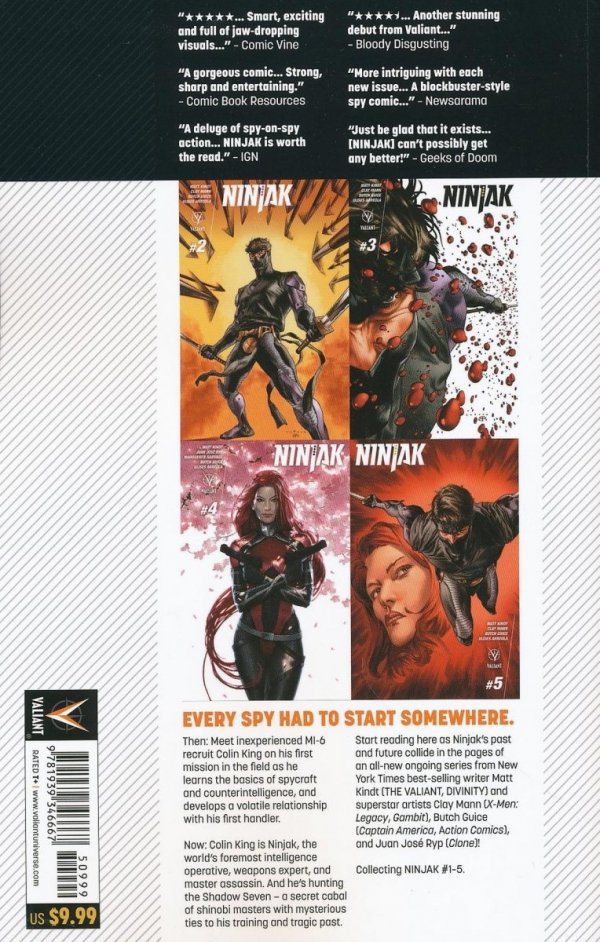 NINJAK VOL 01 WEAPONEER TP [9781939346667]
