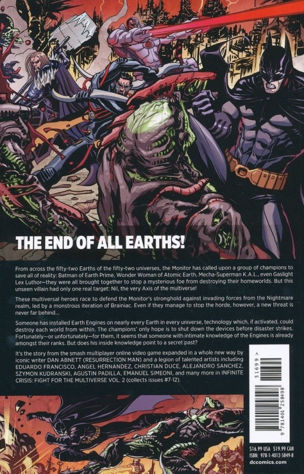 INFINITE CRISIS FIGHT FOR THE MULTIVERSE VOL 02 TP [9781401258498] **promocja TOMY**