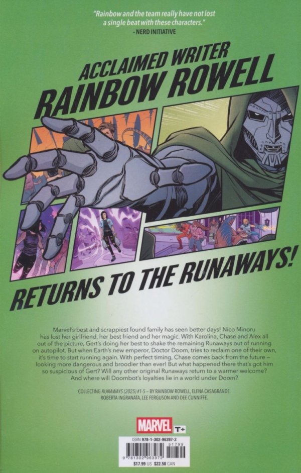RUNAWAYS THINK OF THE CHILDREN TP [9781302963972]