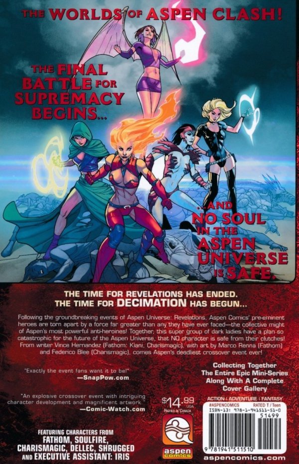 ASPEN UNIVERSE DECIMATION VOL 01 TP [9781941511510] **promocja TOMY**