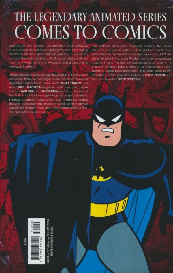 BATMAN ADVENTURES OMNIBUS HC [9781779521194] **promocja TOMY**
