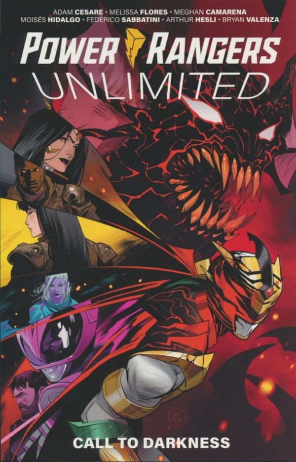 POWER RANGERS UNLIMITED CALL TO DARKNESS TP [9781608861392]