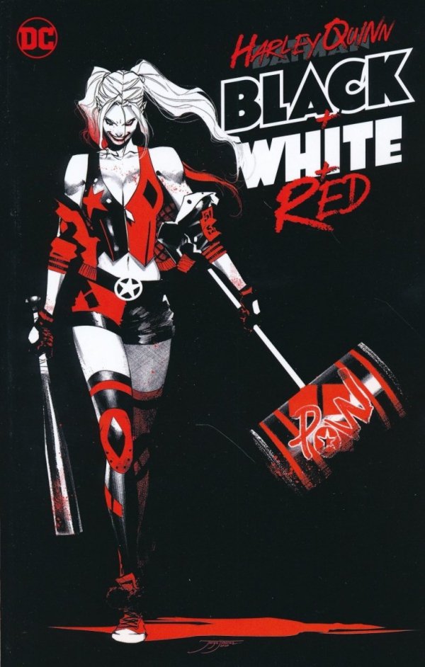 HARLEY QUINN BLACK + WHITE + RED TP [9781779509956]