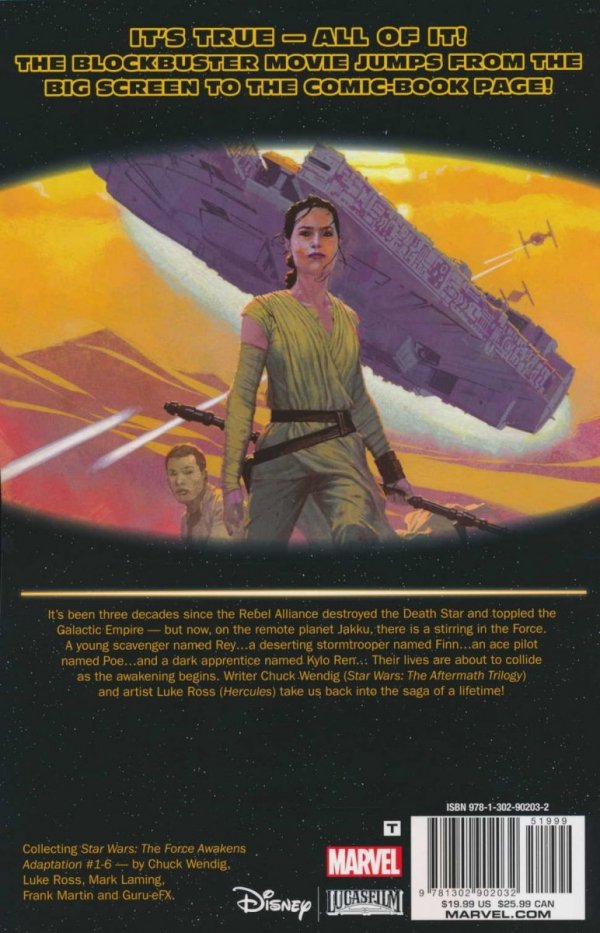 STAR WARS THE FORCE AWAKENS TP [9781302902032] **promocja TOMY**