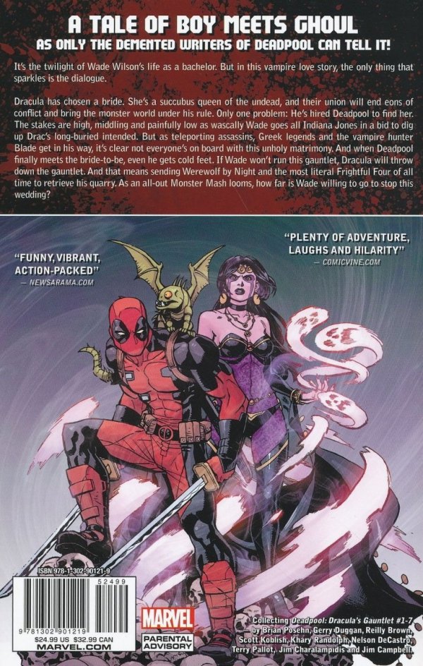 DEADPOOL DRACULAS GAUNTLET TP [9781302901219]