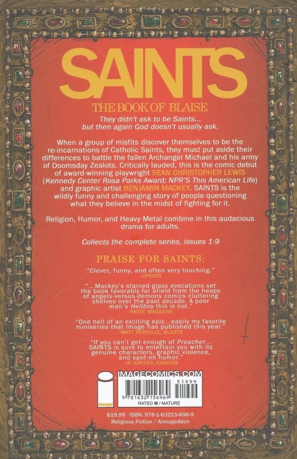 SAINTS THE BOOK OF BLAISE TP [9781632156969] **OFERTA SPECJALNA**