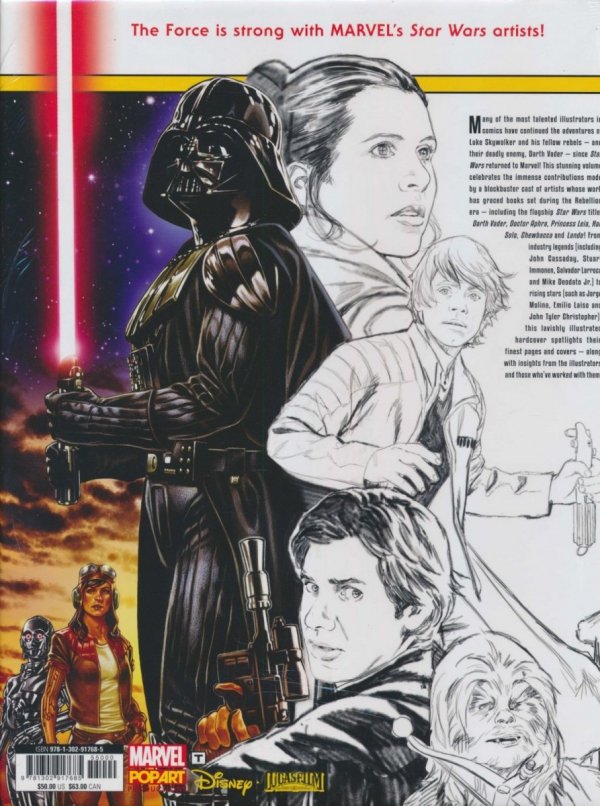 MARVEL ART OF STAR WARS HC [9781302917685] **promocja TOMY**