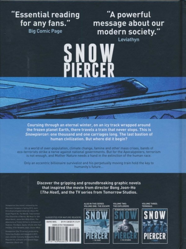 SNOWPIERCER THE PREQUEL VOL 01 EXTINCTION HC [9781785868832]