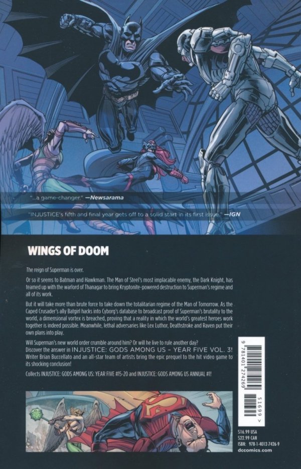 INJUSTICE GODS AMONG US YEAR 5 VOL 03 TP [9781401274269]