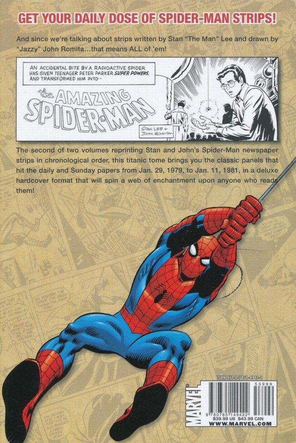 SPIDER-MAN NEWSPAPER STRIPS VOL 02 HC [9780785149422]