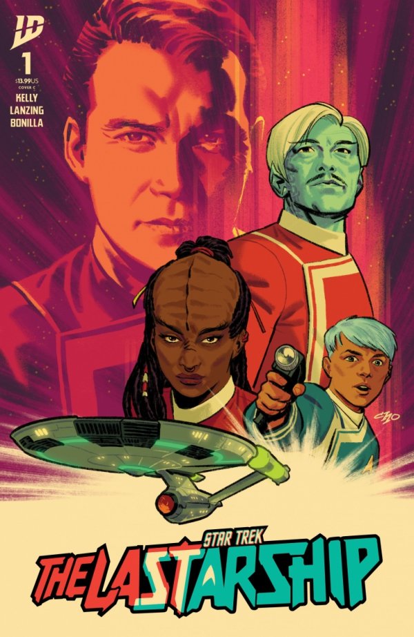 STAR TREK THE LAST STARSHIP #1 VARIANT C FOIL CHO [82771403458500131]