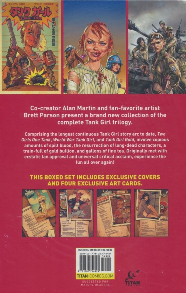 TANK GIRL TRILOGY BOXED SET [9781787744929]