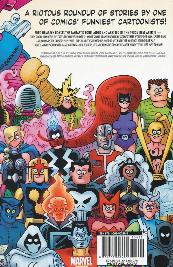 MARVEL UNIVERSE ACCORDING TO HEMBECK TP [9781302902490]