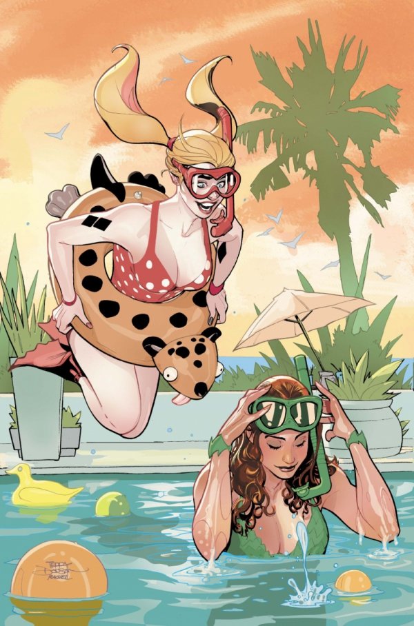 HARLEY QUINN #64 CVR C TERRY DODSON AND RACHEL DODSON CARD STOCK VAR [76194137281506431]