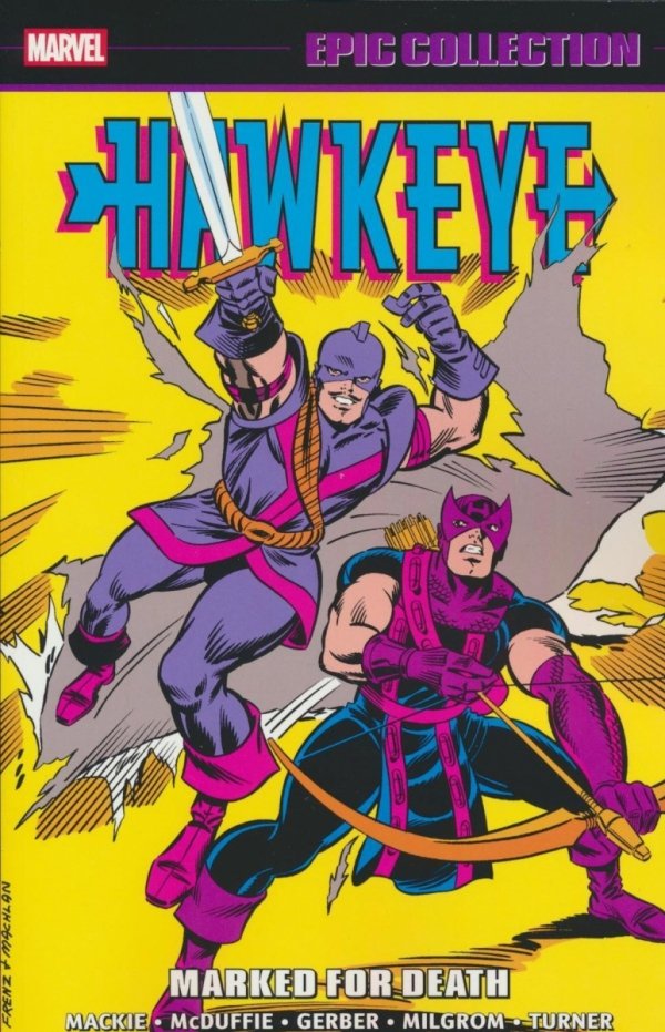 HAWKEYE EPIC COLLECTION MARKED FOR DEATH TP [9781302965198]