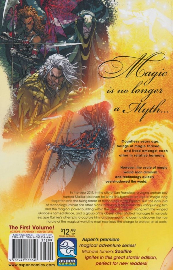 SOULFIRE VOL 01 RETURN OF THE LIGHT TP [9781941511640] **promocja TOMY**