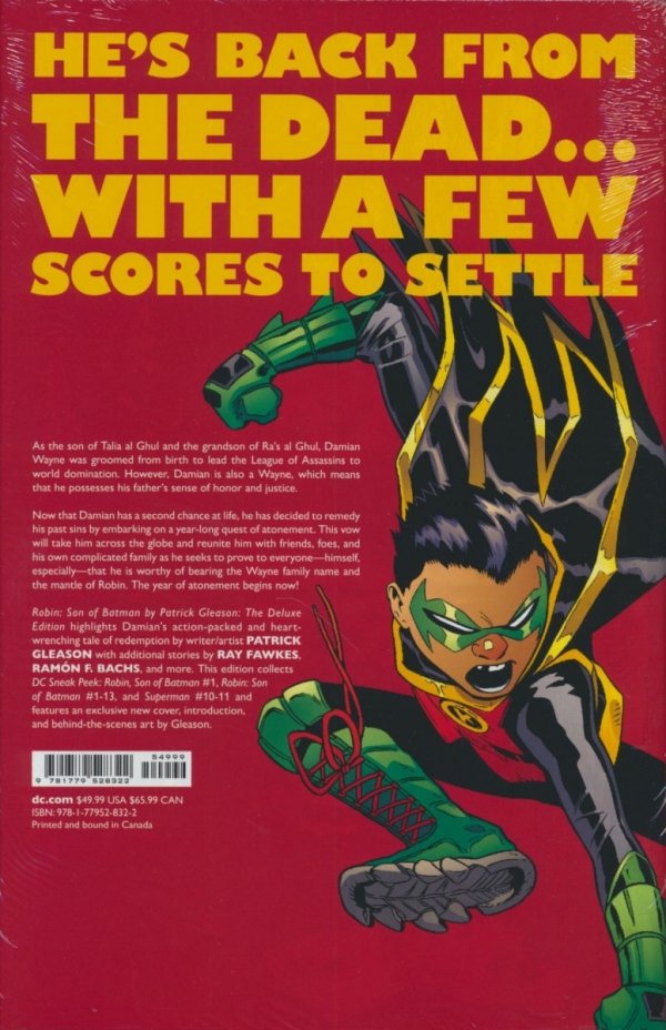 ROBIN SON OF BATMAN BY PATRICK GLEASON THE DELUXE EDITION HC [9781779528322] **OFERTA SPECJALNA**
