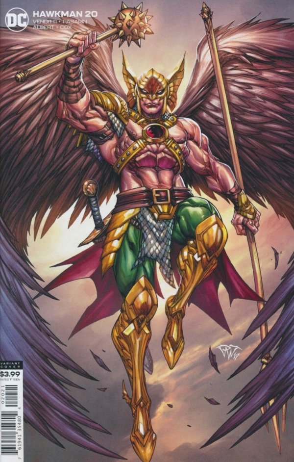 HAWKMAN [35480] #20 CVR B [76194135480402021] **promocja ZESZYTY**