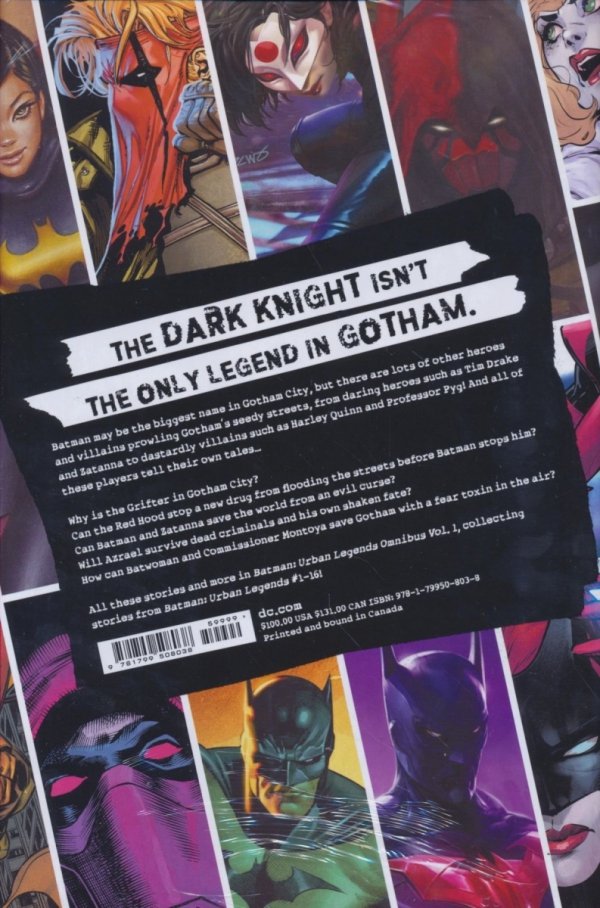 BATMAN URBAN LEGENDS OMNIBUS VOL 01 HC [9781799508038]